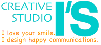 I'S Creative Studio I love your smile. I design happy communications. 